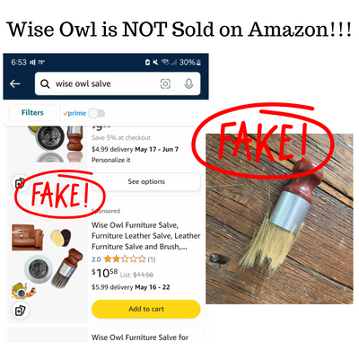 Wise Owl Furniture Salve Scam! Don't Buy from Amazon!