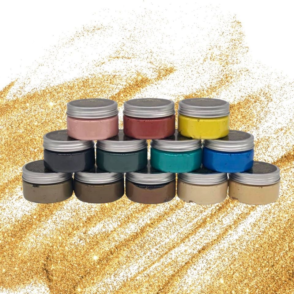 Posh Chalk Metallic Precious Paste - White Gold