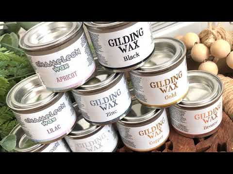 Dixie Belle Gilding Wax 40ml: Gold, Black, Zinc, Bronze, Copper, Silver -   Norway